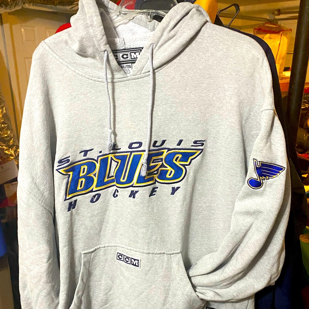 STL Blues NHL 1/4 zip jackets& hoodie🏒